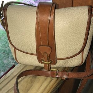 Dooney & Bourke AWL Leather Cream/ Tan Purse